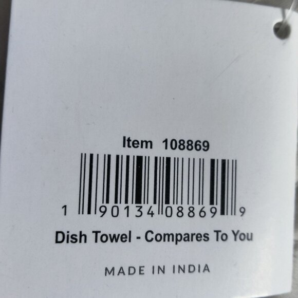 Nobunny Compares to You Dish Cloth Tea Kitchen Hand Towel Easter Springtime - Picture 6 of 7